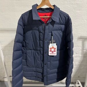 Obermeyer Men's Dark Blue Puffer Jacket